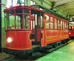 Tramwaje w zajezdni Mokotów