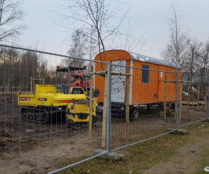 Przy ul. Unii Europejskiej w Lesznie powstaje nowy park