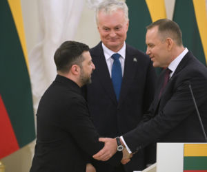 Prezydent RP Karol Nawrocki w Wilnie