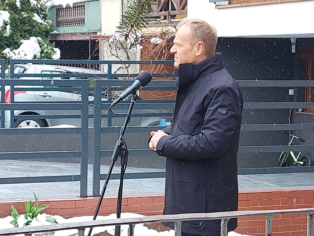 Donald Tusk z wizytą w Starachowicach