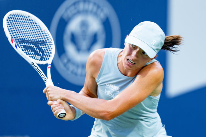 Iga Świątek - Xiyu Wang RELACJA NA ŻYWO z US Open [WYNIK]