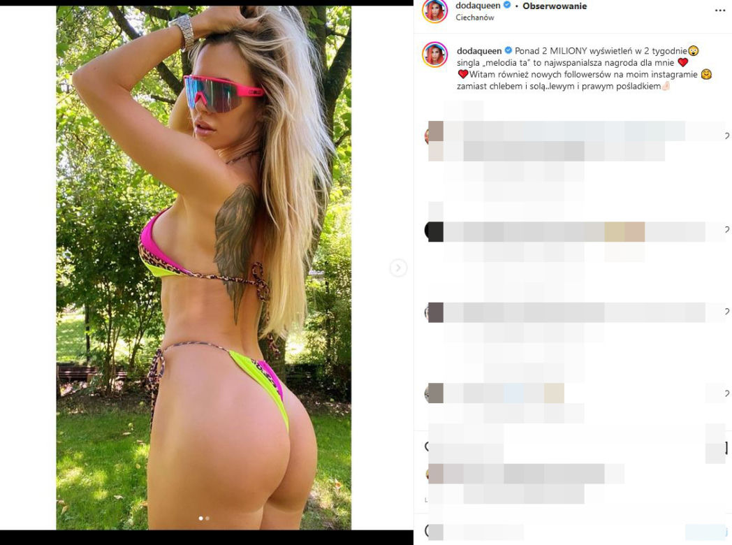 Doda - przed seksem mój kochanek musi się przebadać