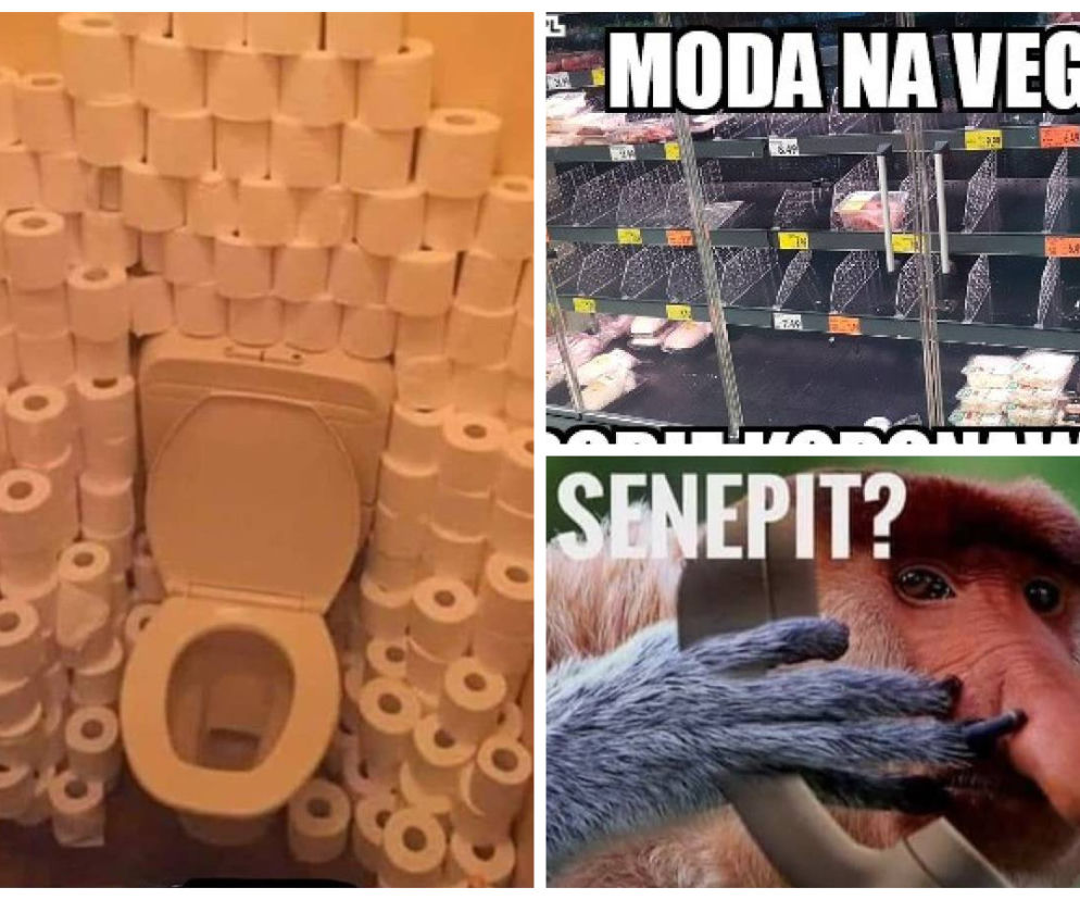 Puste półki w sklepach. MEMY - Polacy szturmują sklepy