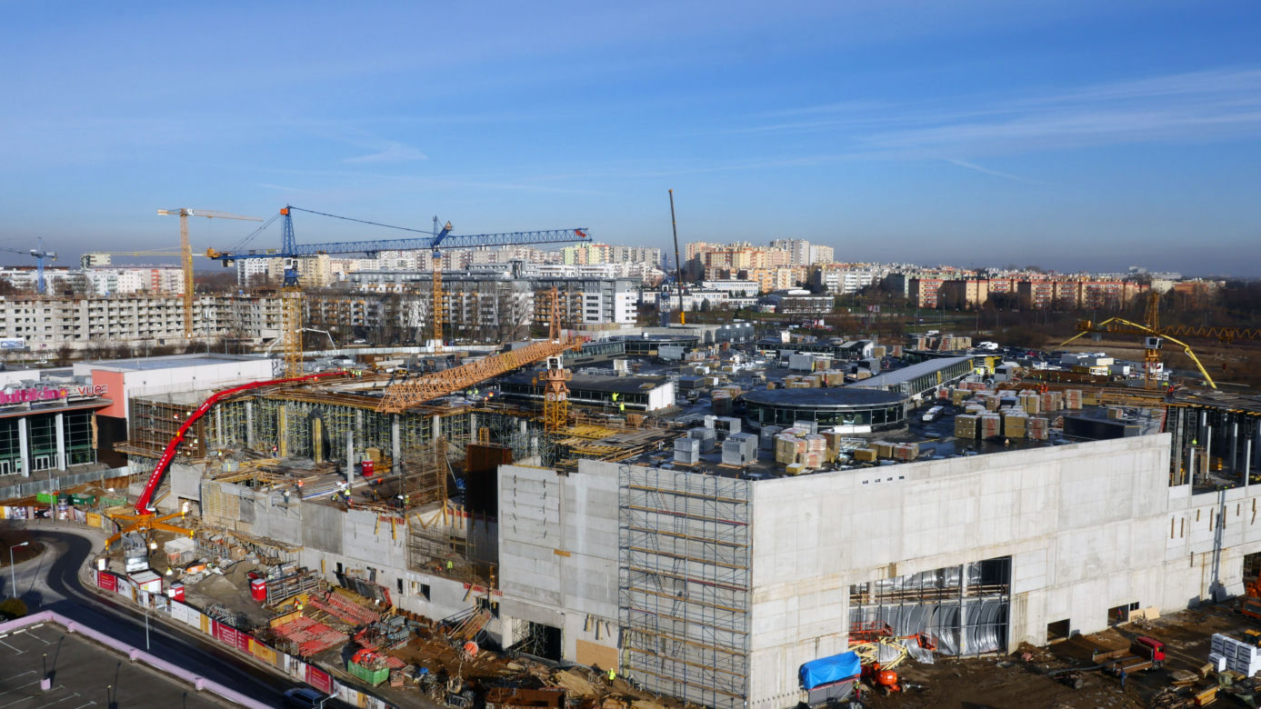Tak rośnie Centrum Serenada [GALERIA ZDJĘĆ]