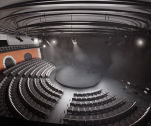 Teatr Ognisko w rewitalizowanym forcie