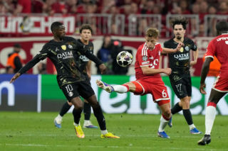 Podwójna awantura po meczu Bayern- PSG! Szkoda, że w TV nie pokazali powtórki