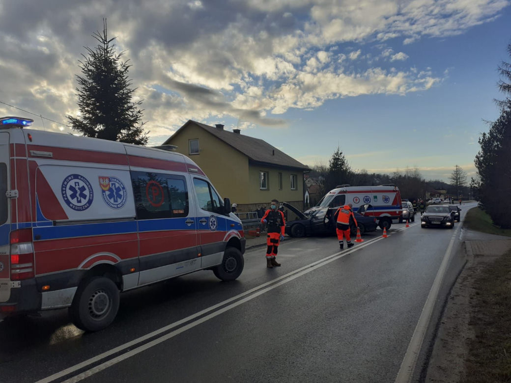 Wypadek w Siemiechowie
