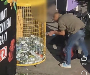 Chcą kupić busa za kaucję z butelek i puszek. Złodzieje plądrują punkty zbiórki