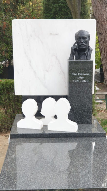 Nowy pomnik Emila Karewicza