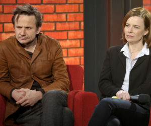 Krew z krwi 2 sezon. Agata Kulesza (Carmen), Bartłomiej Topa (Jan)