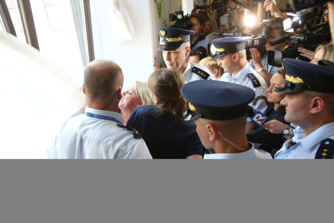 Przepychanka w sejmie