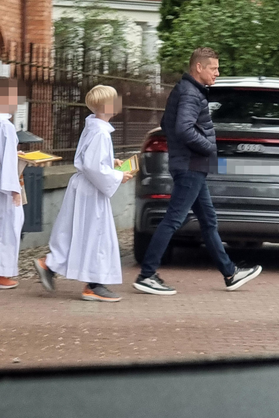 Marcin Mroczek na białym tygodniu komunijnym