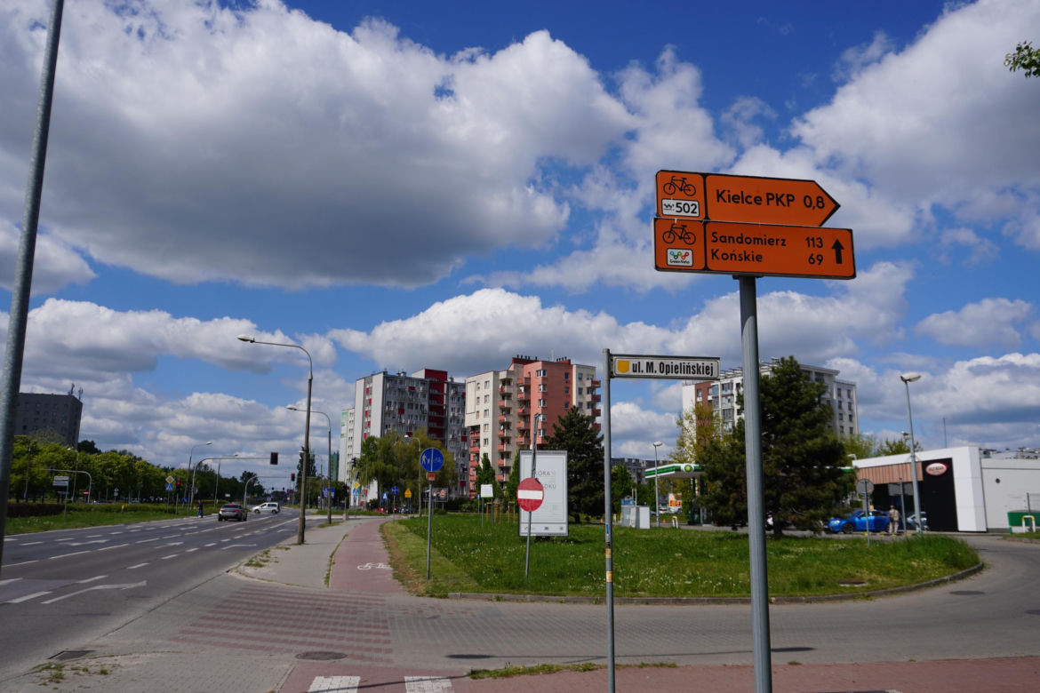 W majówkę ruszyłem rowerem ulicami Kielc! 