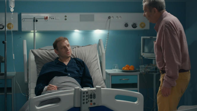 Barwy szczęścia, odc. 3316. Czesław (Marian Jaskulski), Łukasz (Michał Rolnicki)