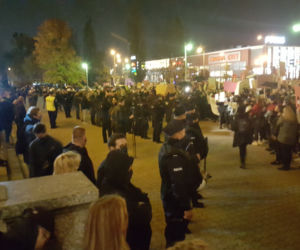 Protest w centrum Bydgoszczy