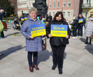 Bydgoszczanie oddali hołd bezbronnym ofiarom rosyjskiej inwazji 