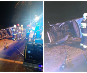 Tragiczny wypadek na drodze Barczewko/Biedowo. Nie żyją DWIE MŁODE osoby [ZDJĘCIA]