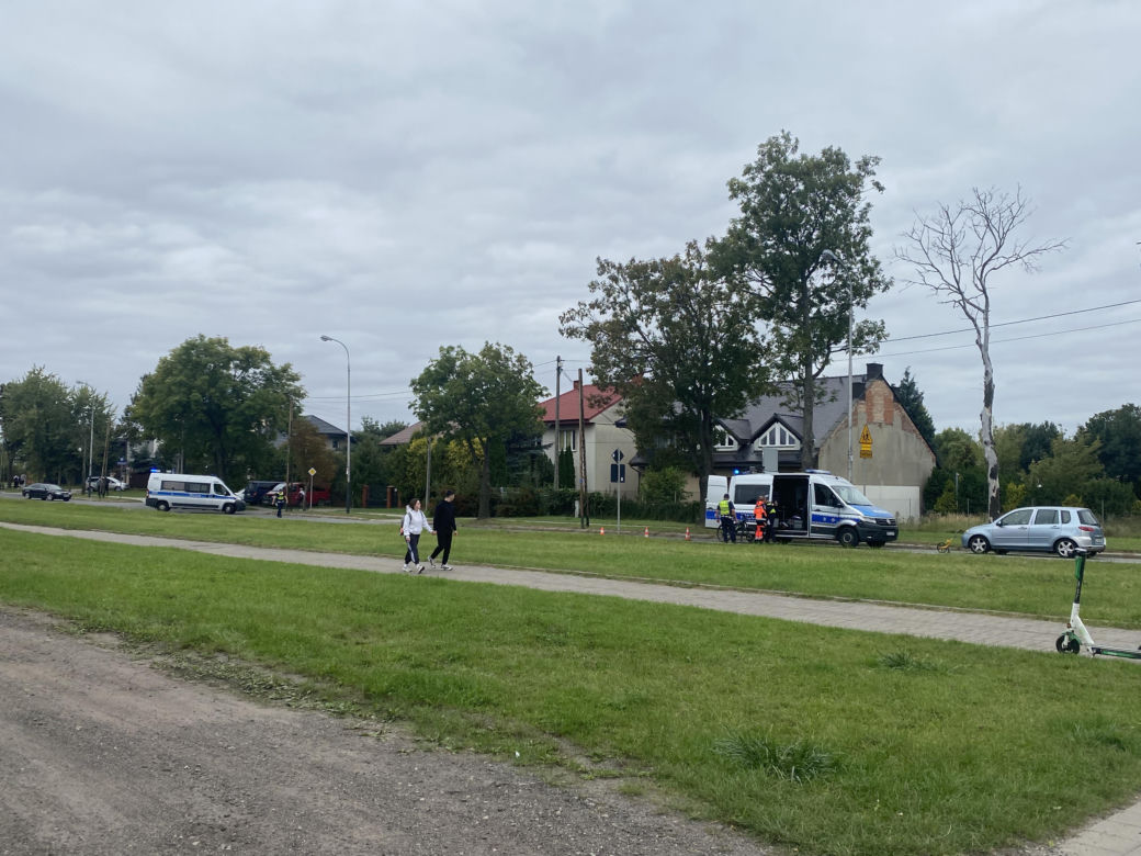 Wypadek Warszawska Stalowa