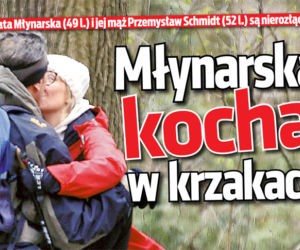 Młynarska kocha w krzakach