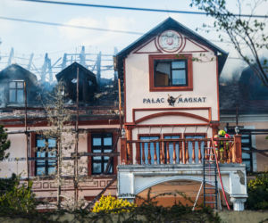 Płonie zabytkowy pałac w Lubuskiem! Gigantyczna akcja straży pożarnej