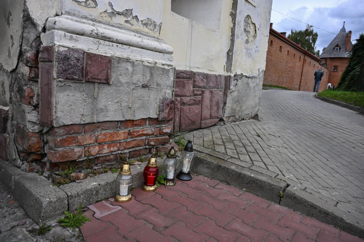 Nagranie po ataku nożownika w Jarosławiu. To on doprowadził do krwawej masakry