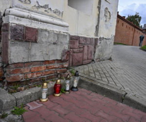 Nagranie po ataku nożownika w Jarosławiu. To on doprowadził do krwawej masakry