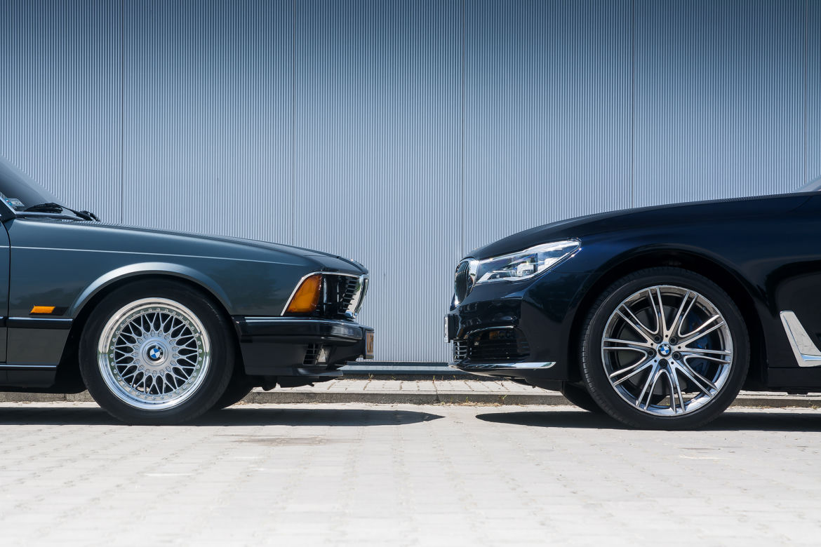 BMW 750Ld xDrive G12 & BMW 745i E23