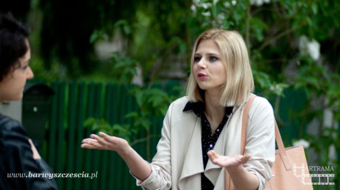 Barwy szczęścia odc. 1343. Iwona (Izabela Zwierzyńska), Jaga (Maria Dębska)