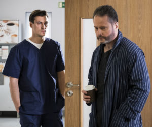 W rytmie serca 2 odcinek 24, Edward (Artur Żmijewski), Adam (Mateusz Damięcki)