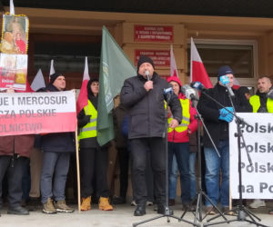 Protest rolników w Rzeszowie. „Będziemy tracić z roku na rok”