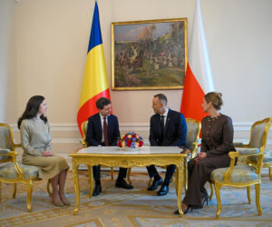 Marta Nawrocka w niecodziennej odsłonie w Rumunii. Postawiła na zaskakujące połączenie