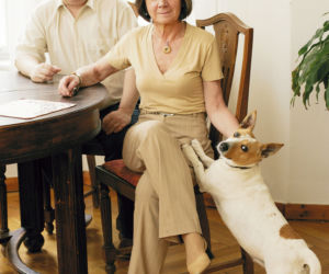 Maria i Lech Kaczyńscy z Lulą