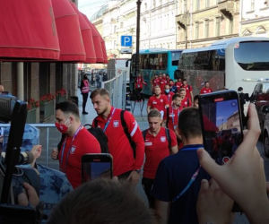 Reprezentacja Polski zameldowała się w hotelu w Petersburgu 