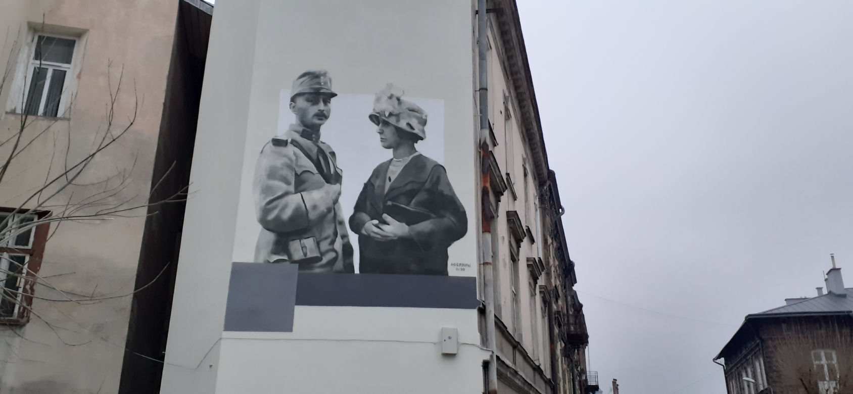 Mural przy ul. Smolki w Przemyślu