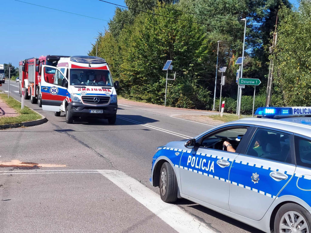 Wypadek w Kuczowie