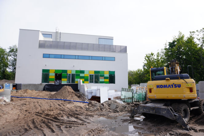 SP 215 na Pradze w remoncie