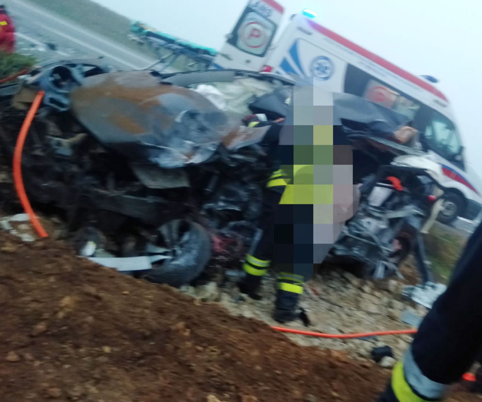 Wypadek w Mierzęcicach