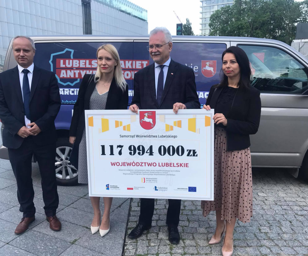 Tarczobusy ruszają w teren. Pomogą przedsiębiorcom z Lubelszczyzny [AUDIO]