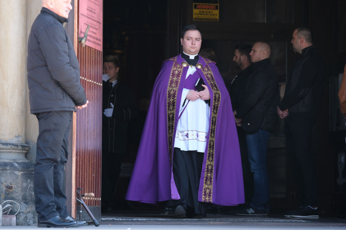 Pogrzeb mężczyzny, który zmarł na SOR w Sosnowcu