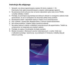Matura 2026 z matematyki ROZSZERZONEJ - arkusz