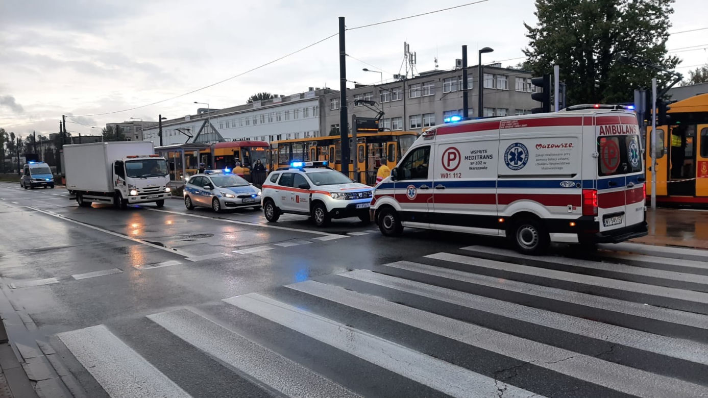 Zderzenie tramwajów na Targówku