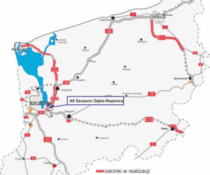 Druga jezdnia na A6 między Szczecinem i Goleniowem otwarta