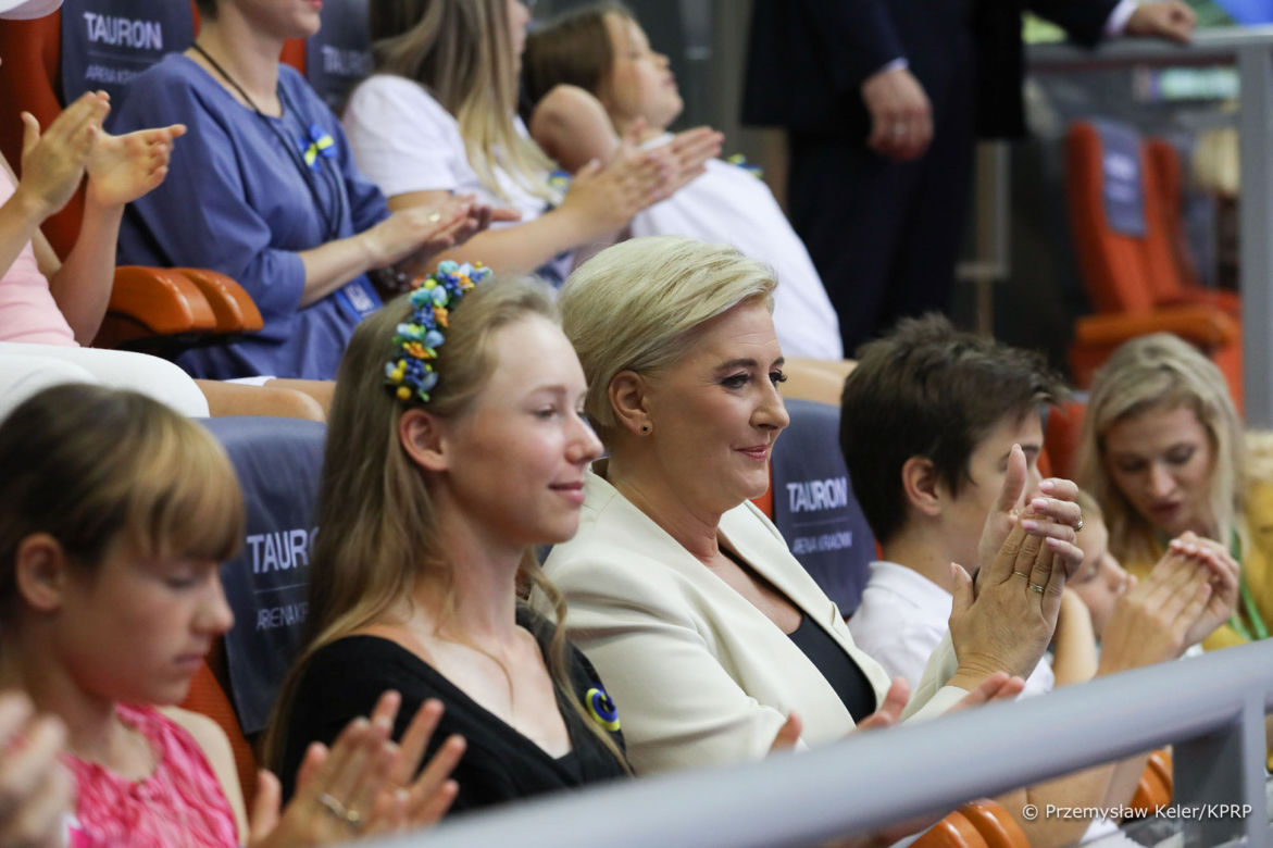Agata Duda o Ukrainie