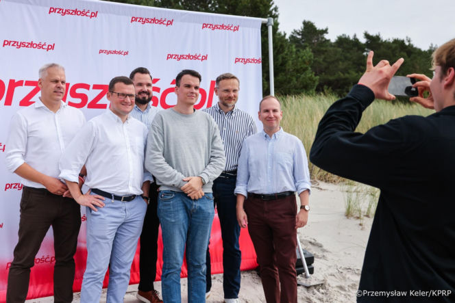 Przyszłość.pl spotkanie młodzieży w Juracie u prezydenta