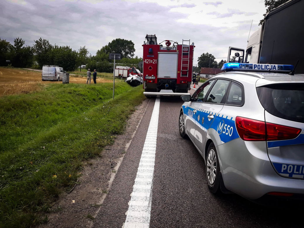 Wypadek na DK 61