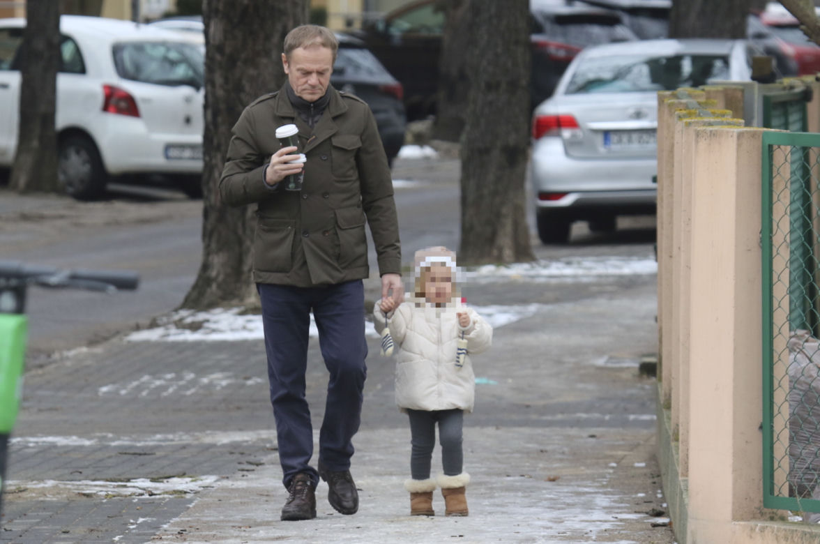 Donald Tusk spędził weekend z wnuczką
