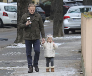 Donald Tusk spędził weekend z wnuczką