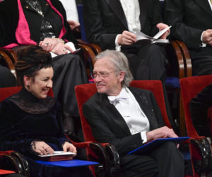 Olga Tokarczuk odebrała literacką Nagrodę Nobla