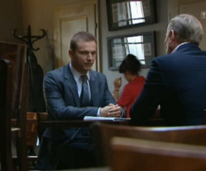 M jak MIŁOŚĆ odc. 977. Andrzej (Krystian Wieczorek), Holtz (Grzegorz Milczarczyk)