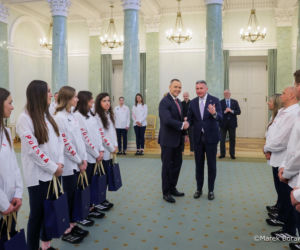 Semirunnij, Kurakowa i reszta olimpijczyków u Karola Nawrockiego